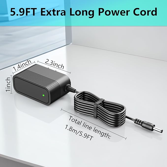36V Charger for 29.6V Battery Cordless Vacuum Cleaner Replacement for Coovy SU7, Linkifly XT1 29.6V Lithium Ion Battery Cordless Stick Vacuum Cleaner Charger Adapter