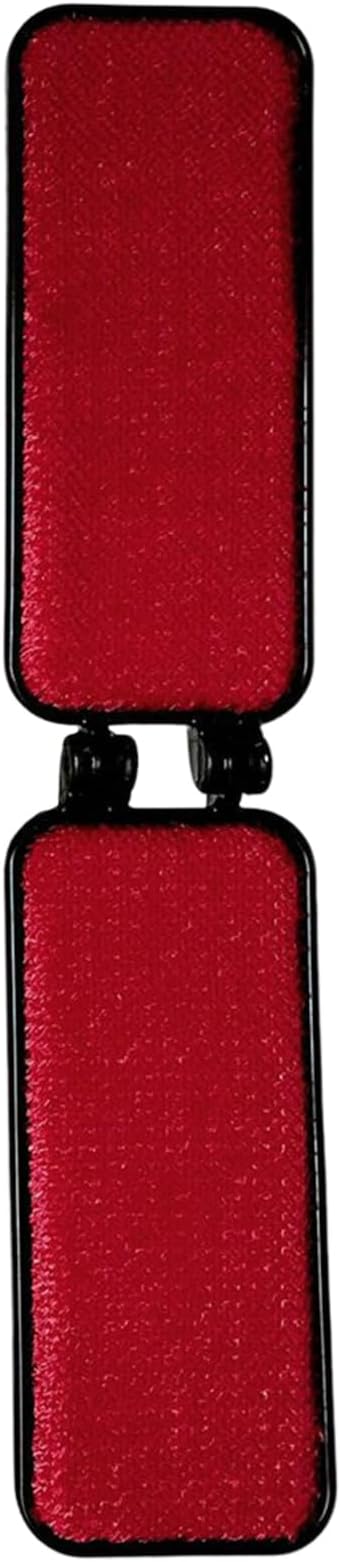Foldable Travel Lint Brush - Reusable Portable Clothes Cleaner, Compact Fabric Remover | Small Pet Removal Tool, Multifunctional Dust Brush for Baby Clothes, Pet, or Daily Use, Gentle a
