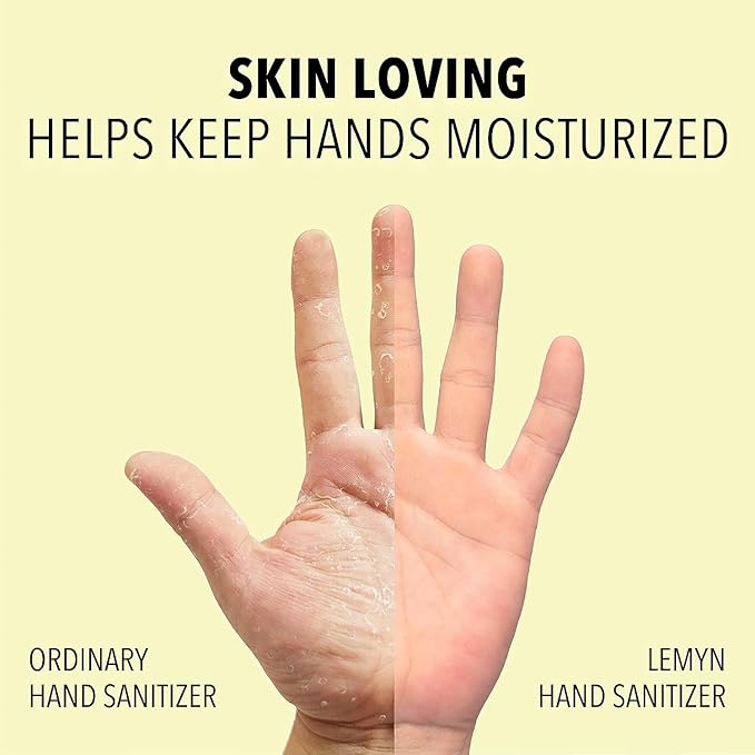 Medical Grade Hand Sanitizer Gel - 97% ORGANIC - 12 FL.OZ. (PACK OF 12)