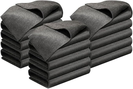 Thickened Magic Cleaning Cloth, 2026 New Reusable Glass Wiping Cloths, Streak Free Cleaning Cloths, Multipurpose Microfiber Cleaning Rags Towels for Kitchen, Window and Car Glass (15, 12×12 in)