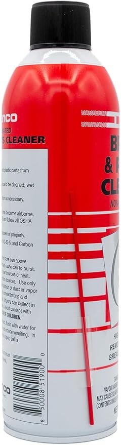 Denco #1930 Brake & Parts Cleaner - 13 OZ Net Wt - 15.3 FL OZ - 12 to 88 Pack (24)