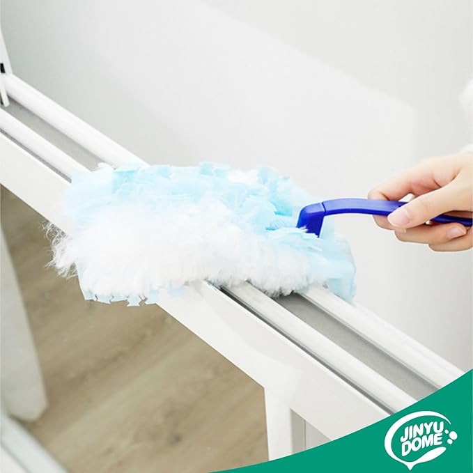 JINYUDOME Disposable Duster Refills Heavy Duty Dusters Refills,S wiffer Cleaning Dusters Hand Duster Refills,30 Unscented Dusters