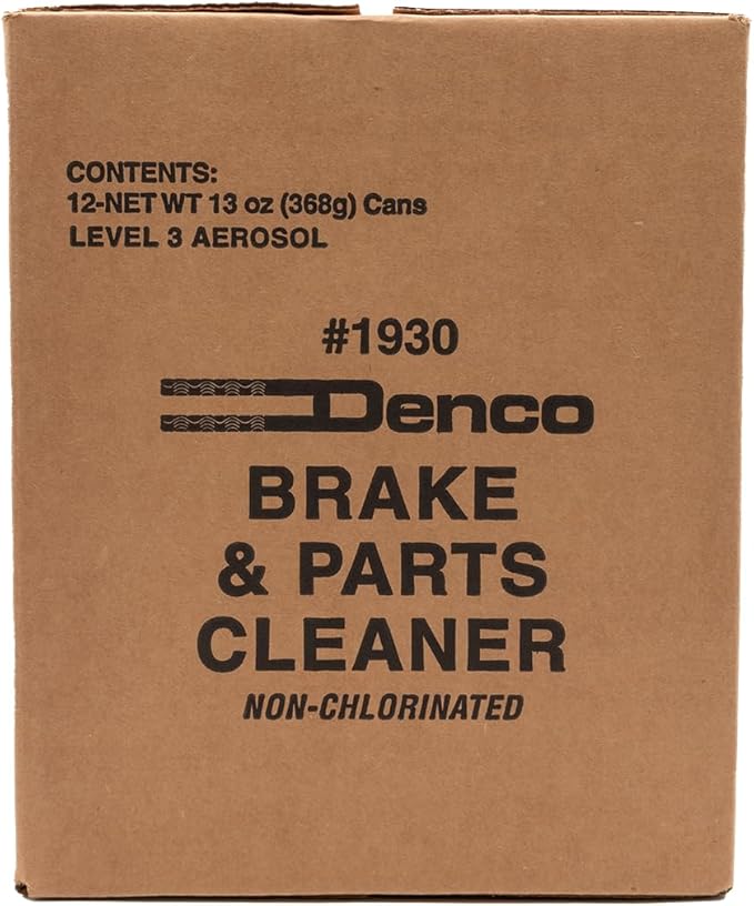 Denco #1930 Brake & Parts Cleaner - 13 OZ Net Wt - 15.3 FL OZ - 12 to 88 Pack (12)