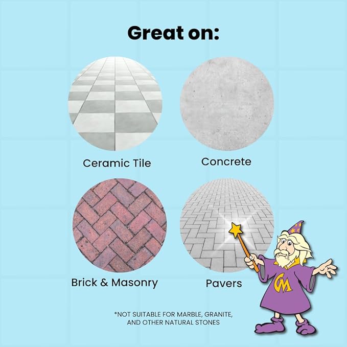 Armchem Grout66: Grout and Tile Cleaner with Low-Odor, Non-Fuming Formula Ideal for Heavy-Duty Cleaning, Quick Touch-Ups, and Tile Maintenance. This Three Quarts Kit ensures Effortless Cleaning.