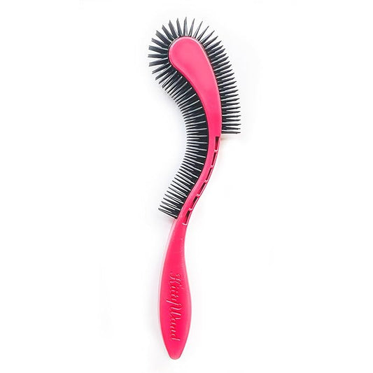 KittyWand Cat Brush, Pink. Designed for Comfort, Created for Results. This innovative grooming brush features multi contoured shapes that gently adapt to your cats body for stress free grooming.