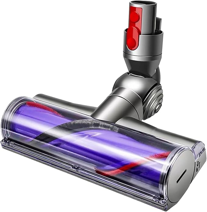 Garbage fighter Upgraded Quick-Release Motorhead Cleaner for Dyson V7 V8 V10 V11 V15 Vacuum Cleaner Head SV10 SV11 SV12 SV14 Replacement Part Electric Head for Hardwood Floor Carpets