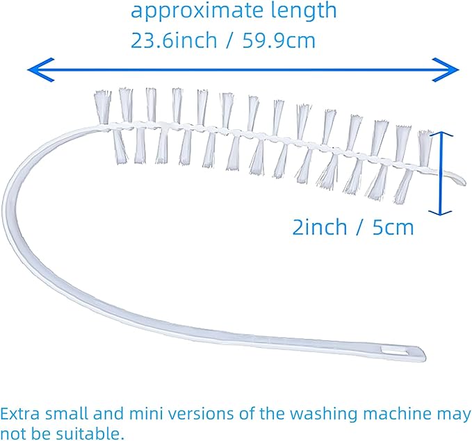 Washing Machine Cleaning Brush, Washing Machine Brush Washing Machine Cleaner Front Load Washer Cleaner Brush Load Washer Cleaner Drum Washing Machine Brush Washing Machine Cleaning Tools 3pcs