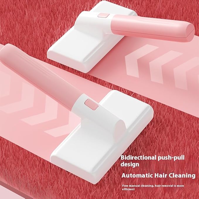 6.5" Wide Pet Hair Remover Brush - Effortlessly Lift Embedded Fur from Sofa, Car, Carpet! Reusable & Washable Cat/Dog Hair Cleaner, Detachable for Deep Clean, Eco-Friendly - Gentle on Fabric (Blue)
