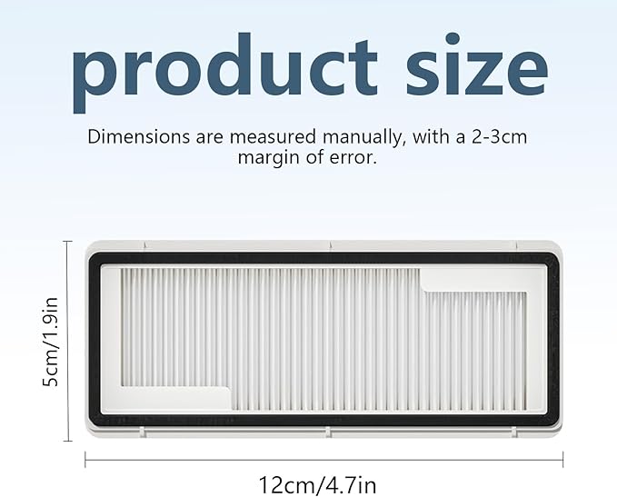 Filter Accessories for Narwal Freo Z10, Freo X Ultra, Freo X Plus, Freo Z Ultra, Freo Pro Vacuum Cleaner, Freo X Ultra Replacement Part 7 Pcs Filter
