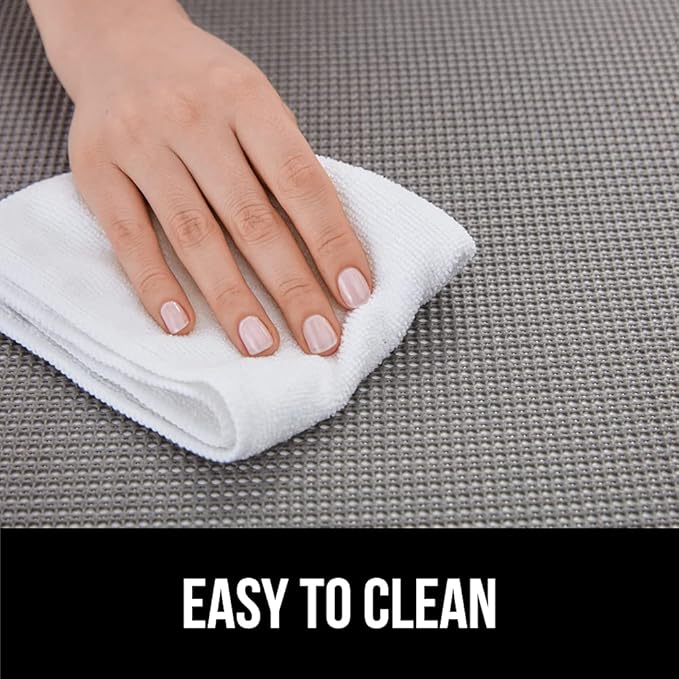 GORILLA GRIP powerGRIP Drawer Shelf and Cabinet Liner, Thick Strong Hold, Non-Adhesive Liners Protect Kitchen Cabinets and Cupboard, Bathroom Drawers, Easy Install, Breathable Mat, 20" x30', Chocolate
