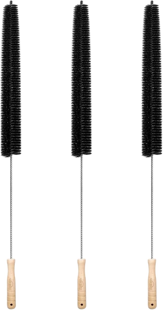 Washing Machine Pipe Cleaning Brush, 2026 New Dryer Vent Cleaner lint Brush, Premium Refrigerator Coil Cleaning Brush Flexible Dryer Lint Cleaner Brush for Home and Laundry Room Use (3)
