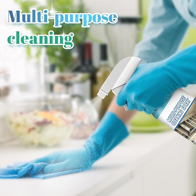 Spray Splash Cleaner, 2026 New Multi-Purpose Handheld Degreaser, Upgraded Foam Sprays for Ovens, Easy-To-Use Rust Remover for Kitchenware, Grime Remover Spray for Home Family (1)