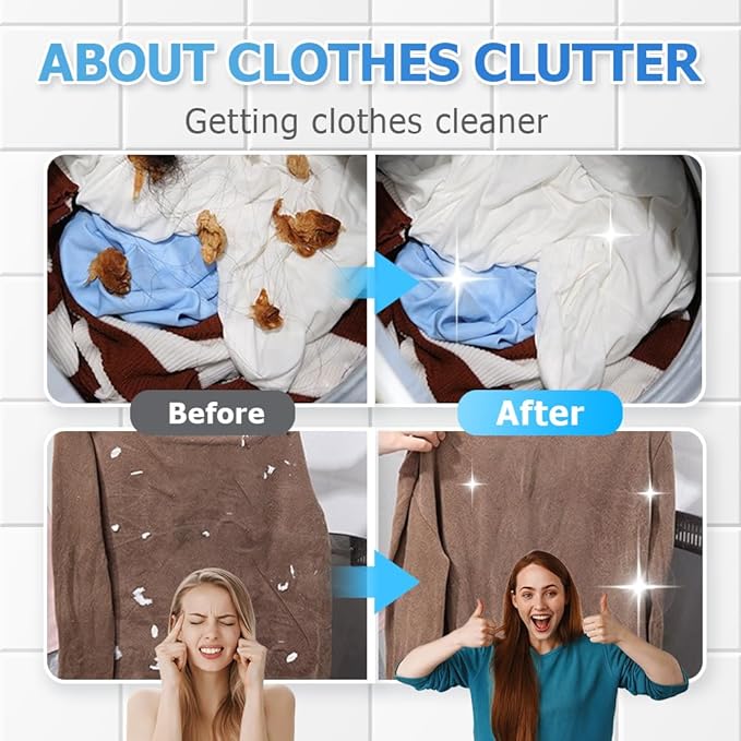 3PCS Floating Hair Filtering Mesh Removal, Reusable Lint Catcher for Washing Machine Wool Device, Pet Hair Remover Hair Filter Cleaning Mesh Bag (Pink)