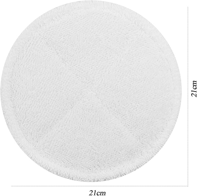 BeiLan Spin Wave Mop Pads Fit for Bissell Spin Wave 20399 23157 23159 2039A 2124A 20393 2039T 2039W 20391 20395 2307 2315A Soft Scrubby Pads for Hardwood Floor Cleaning Replacement Pads(12Pack)
