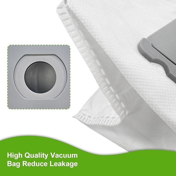 APZOVO 16 Pack Vacuum Bags for iRobot Roomba i7, i7+, i8, i8+, i3, i3+, i4, i4+, i5, i5+ i6, i6+, j5, j5+, j6, j6+, j7, j7+, j8, j8+, j9, j9+, s9, s9+, Replacement Bag for Roomba i & s & j Series
