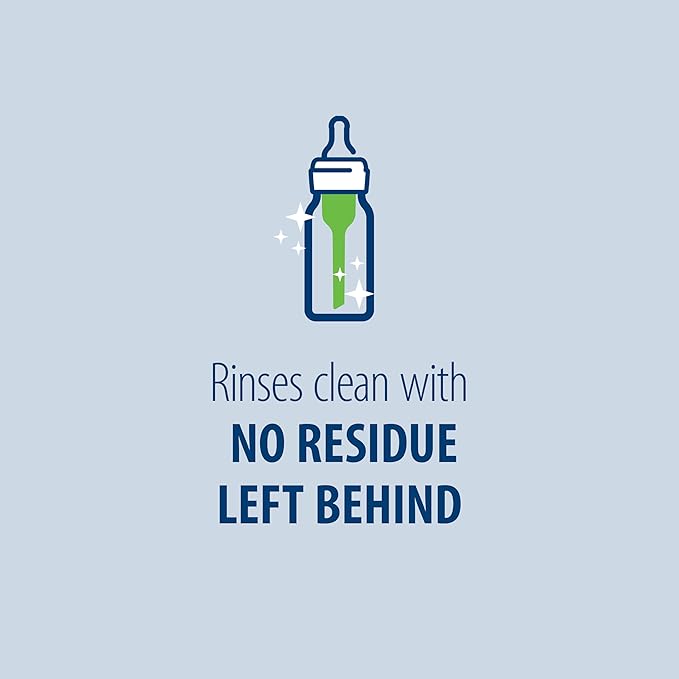 Dr. Brown's Bottle & Dish Soap for Baby Bottles and Baby Accessories, Plant-Derived, Fragrance-Free, 16 fl oz, 2 Pack