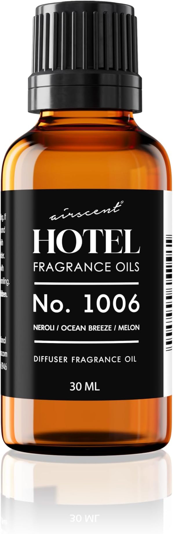 AirScent Hotel Diffuser Oil No. 1006 - Neroli Ocean Breeze Melon - Hotel Scent Dupe - Premium Fragrance Oil for Ultrasonic and Waterless Diffusers and Crafting - 30 mL, 1 fl oz Glass Dropper Bottle