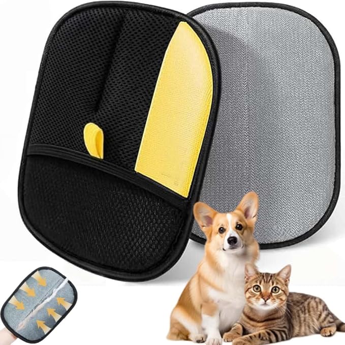 ZONCIHO Pet Hair Remover, Pet Hair Removal Gloves for Carpet, Couch, Furniture, Car Seat, Upgraded Pet Hair Removal Tool (1PCS)