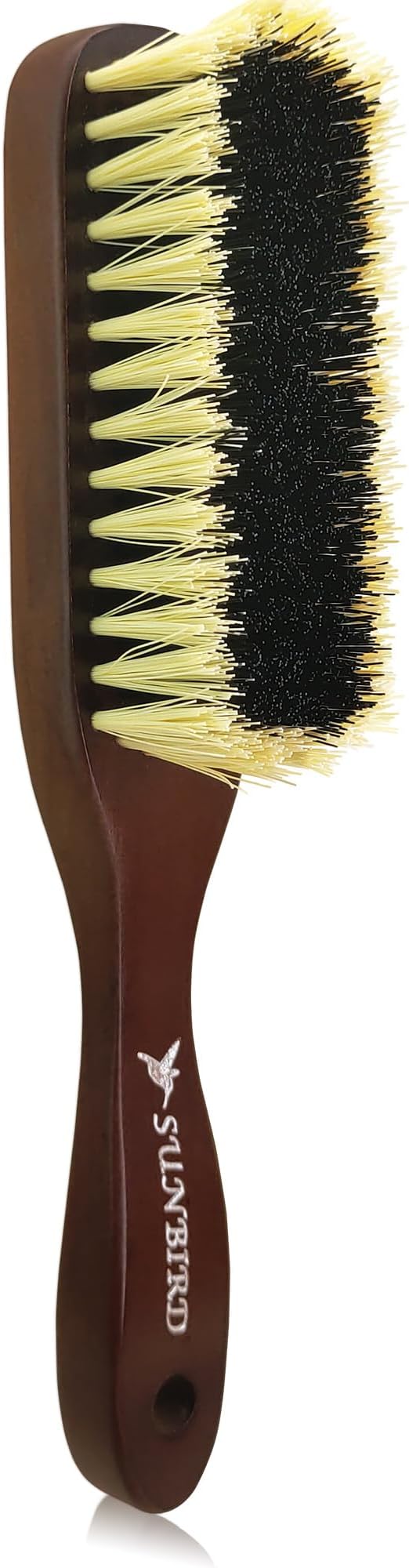 Clothing Brush & Lint Remover for Clothes - for Sweaters, Suits, Cashmere, Wool, Velvet, Suede Jackets - Pet Hair Removal Brush with Natural Solid Wood Handle - Gentle Lint Brush