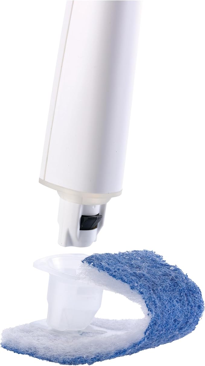 Scotch-Brite Disposable Toilet Scrubber Refills, Removes Rust & Hard Water Stains, 10 Disposable Refills Blue