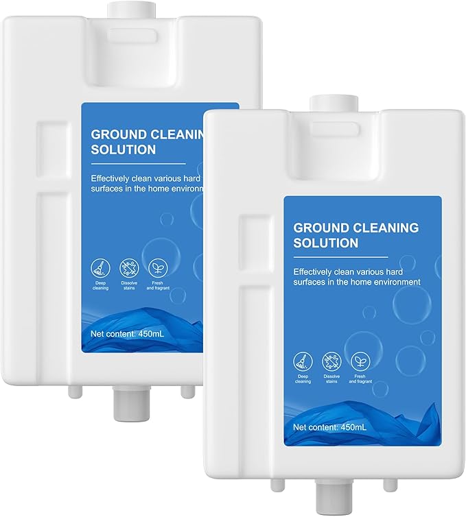 2Pcs Compatible with Dreame Cleaning Solution, Multi-Surface Floor Cleaning Solution Compatible with Dreame L20 Ultra Robot Vacuum (31.74 Fl Oz) (2 bottle)