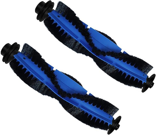 HMHAMA Robot Vacuum Cleaner Replacement Parts for Eufy G40 G40 Hybrid+ Accessories Kit with 2 Roller Brush