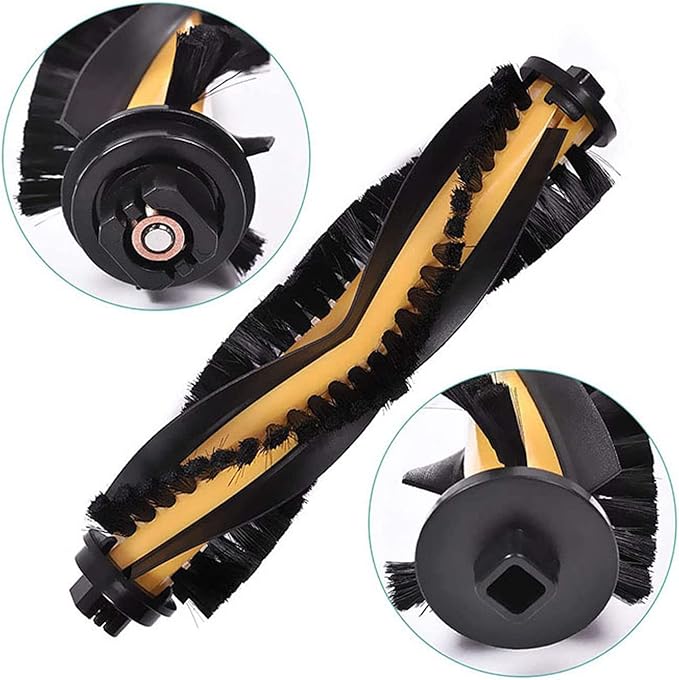 HMHAMA 2PCS Replacement Parts Main Brushes for Yeedi K600 K700 for Ecovacs Deebot N79 N79s DN622 500 N79w Robotic Vacuum Cleaner Accessories Kit