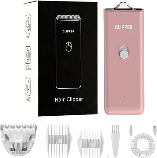 Grimgrow Dog Cat Home Hair Waterproof Clipper Portable Electric USB Rechargeable Pet Grooming Tools Low Noise Shaver Cordless Trimmer for Small and Large Pets