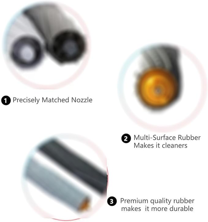 Amyehouse 2 Sets Extractor Roller Brush Replacement Parts Compatible with iRobot Roomba 800 900 Series 805 860 870 880 890 960 961 980 981 985 Vacuum Accessories