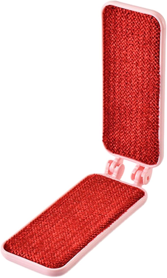 Reusable Lint Brush - Foldable Portable Travel Clothes Cleaner, Compact and Dust Remover | Small Pet Removal Tool, Multifunctional Fabric Brush for Baby Garments, Pet, or Daily Laundry,