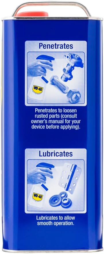WD-40 Original Formula, Multi-Use Product with Smart Straw Sprays 2 Ways,12 OZ [12-Pack] & Multi-Use Product, One Gallon