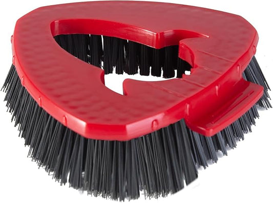 Spin Mop Scrub Brush Head Compatible for O Cedar EasyWring 1-Tank System, Floor Scrubber Mops Head Replacement Cleaning Brush for Bathroom, Kitchen, Tub and Tile, Spin Mop Attachments