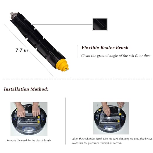 I clean iRobot Roomba 675 Replacement Parts, Robot Vacuum Parts Fit for Roomba 690 675 650 605 680 660 595 585 564 552 Robotic Vacuum