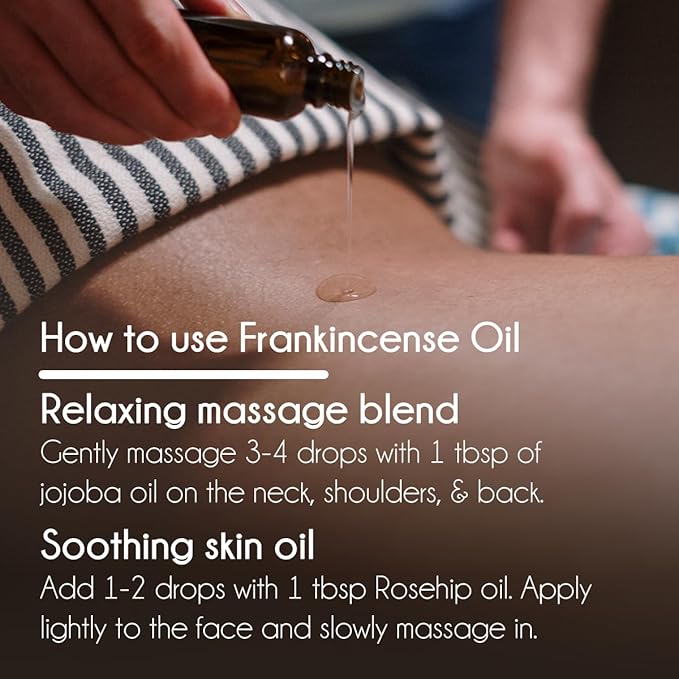 Frankincense Essential Oil - 32 fl oz -100% Pure Essential Oil - Aluminum Bottle - Greenhealth