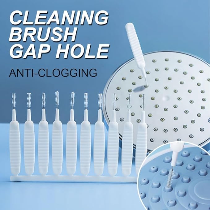 Upgrade Shower Head Cleaning Brush, Gap Hole Anti-Clogging Cleaning Brush, Shower Head Cleaner Picks Brush Tiny Cleaning Brush for Shower Head, Multifunction Shower Head Cleaning Brushes (20PCS)
