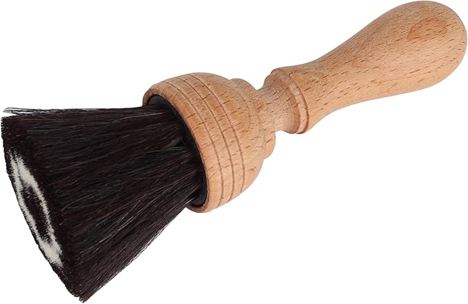 Redecker Dust Brush with Soft Goat Hair – Gentle, Antistatic Bristles for Delicate Surfaces, Handmade Oiled Beechwood Handle, Ideal for Ornaments & Collectibles
