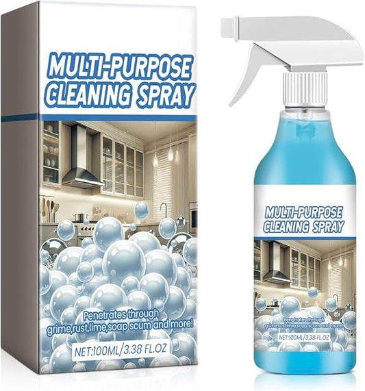 Spray Splash Cleaner, 2025 New Multi Purpose Cleaning Spray, Powerful Degreaser Sprays for Kitchen, Easy to Use Grime Remover for Household Cleaning, Convenient Handheld Cleaner for Home Family (1)