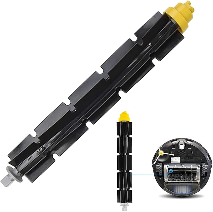 3 Sets Replacement Bristle & Flexible Beater Brush Compatible with iRobot Roomba 600 and 700 Series 614 618 630 635 640 645 650 652 655 660 665 670 671 675 680 690 692 694 695 760 770 780 790 Robot.