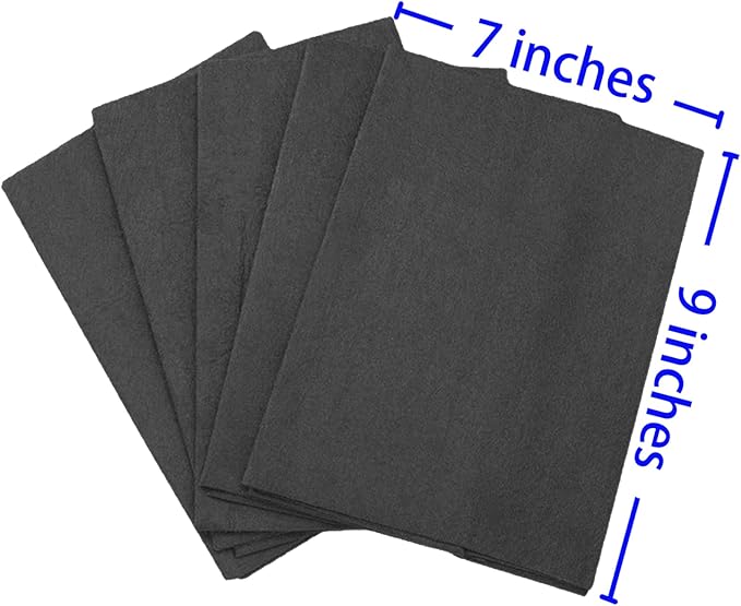 5pcs 9×7 Inches Real Magic Cloth Thickened Magic Cleaning Cloth Microfiber Magic Cleaning Cloth for Mirror, Glass, Window and Cars