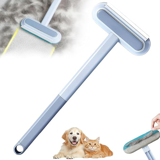 Multifunctional Pet Hair Remover, 2025 4 in 1 Washable Long Handle Cat and Dog Hair Removal Brush,Adjustable Lint Brush for Furniture, Couch, Carpet, Clothes and Laundry (1)