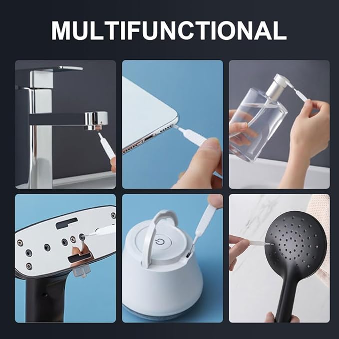 Upgrade Shower Head Cleaning Brush, Gap Hole Anti-Clogging Cleaning Brush, Shower Head Cleaner Picks Brush Tiny Cleaning Brush for Shower Head, Multifunction Shower Head Cleaning Brushes (40PCS)