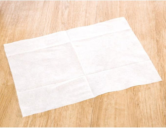 ZaH 100pcs Cleaning Paper Electrostatic Paper Mop Disposable Paper Clean Dust & Hair for Floor, Window, Camera, TV, Wall & Door (Paper)