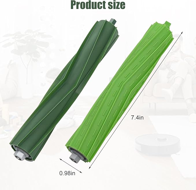 Detetap Replacement Parts Roller Brushes for iRobot Roomba i&e&j Series E5 E6 i1 i1+ i7 i7+ i7 I7 Plus i6 i6+ i3 i3+ i4 i4+ i8 i8 j7 j7+ Vacuum Cleaner Accessories