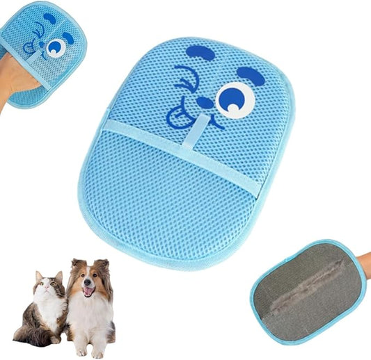 Sibkuy 2025 Thickened Electrostatic Pet Hair Removal Gloves for Dogs & Cats，Reusable & Washable Cat Hair Removal Glove, Pet Hair Remover Tool for Furniture Clothing, Couch, Carpet, Car Seat, Bed