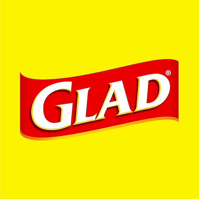 Glad ForceFlex Tall Kitchen Trash Bags, 13 Gallon, Gain Lavender, 80 Count (Package May Vary)