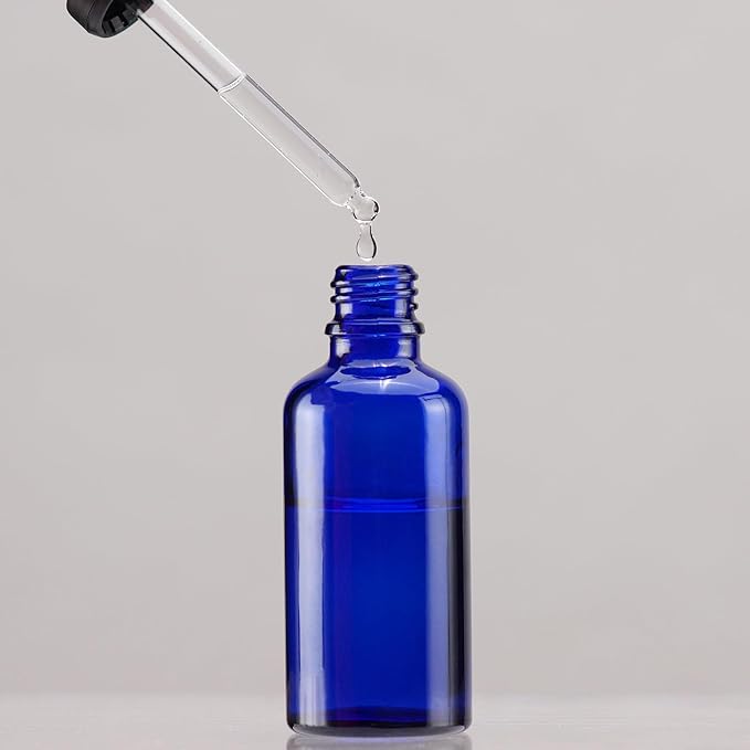 YIZHAO Clear Glass Dropper Bottle 1oz, Tincture Bottles with Glass Dropper, for Essential Oils, Aromatherapy, Cosmetic, Laboratory, Pharmacy, Liquids, Travel –24 Pcs