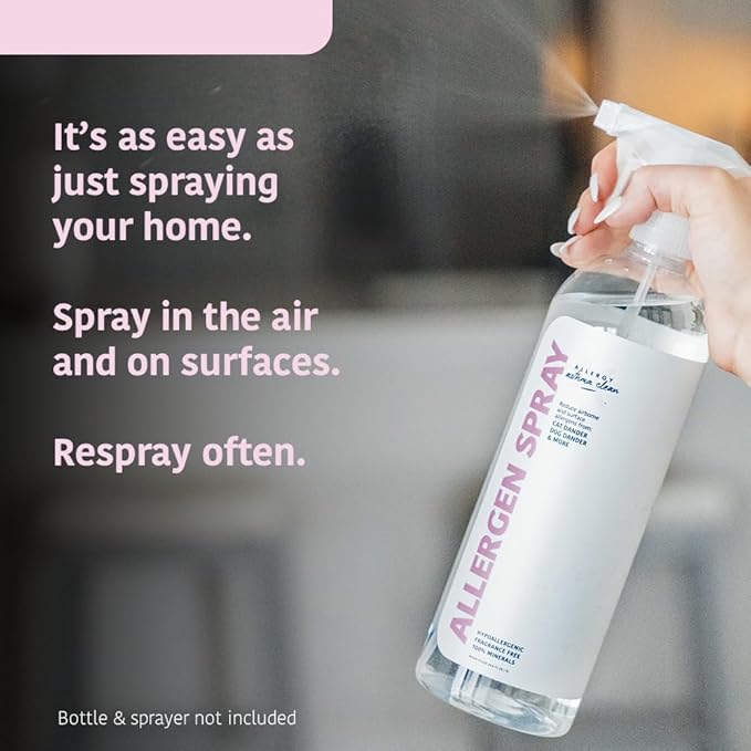 Allergen Spray Concentrate 4 Pack | Use Your Own Bottle | Over 128oz Total