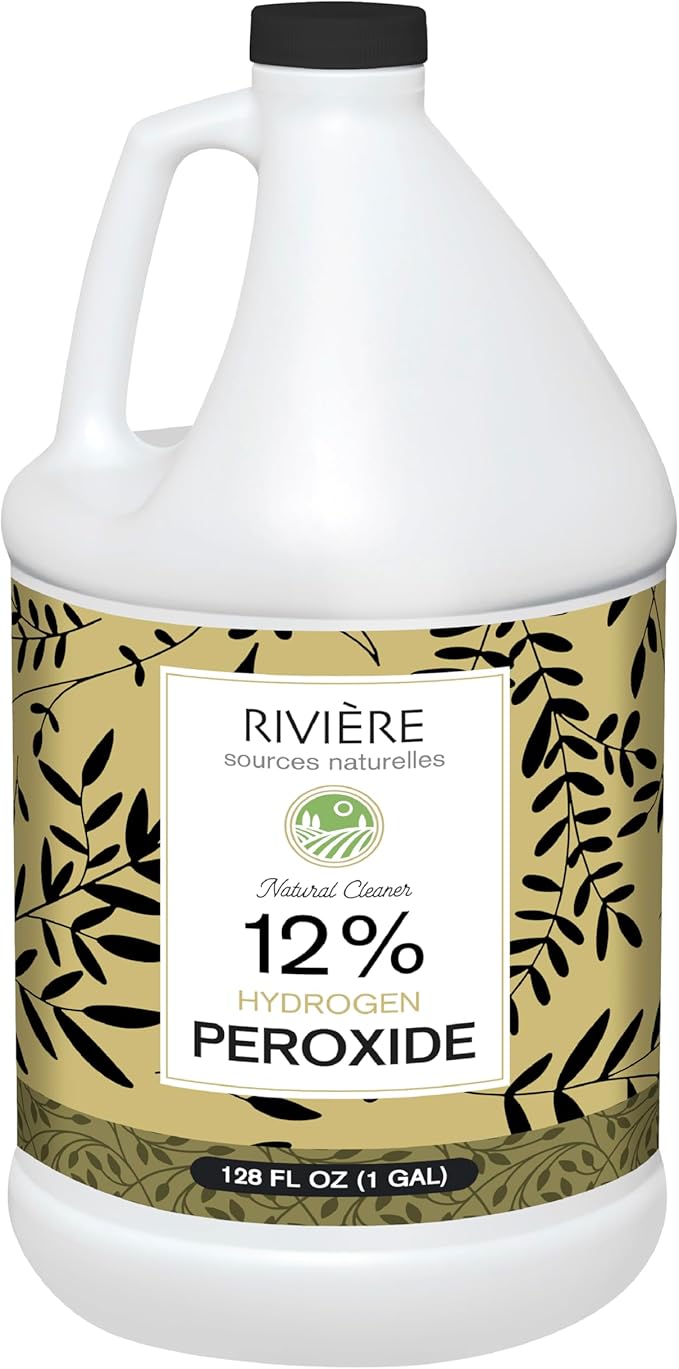 Rivière 12% Hydrogen Peroxide, 1 Gallon