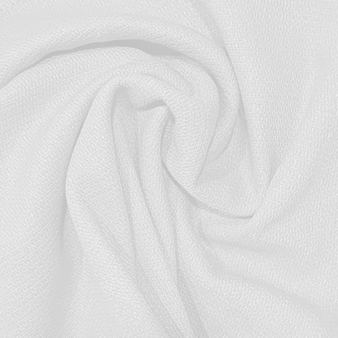 Premium White Huck Towels – (12 Pack) 15 x 30 inches 100% Cotton Bulk Towel for General Cleaning, Auto Shop, and Hospital Use, Super Absorbent, Machine Washable Cloth