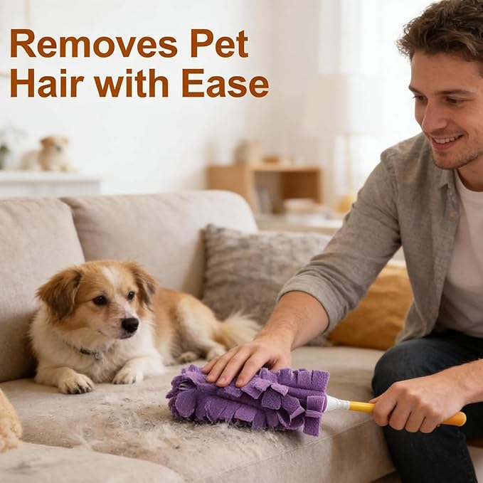 360° Electrostatic Duster Refills — The Sustainable Choice for a Home, Duster Refills Reusable, Duster Refills Washable for Hand Duster, with Microfiber Dusting Heads (10 Refills)